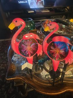 Flamingo Garden Stakes