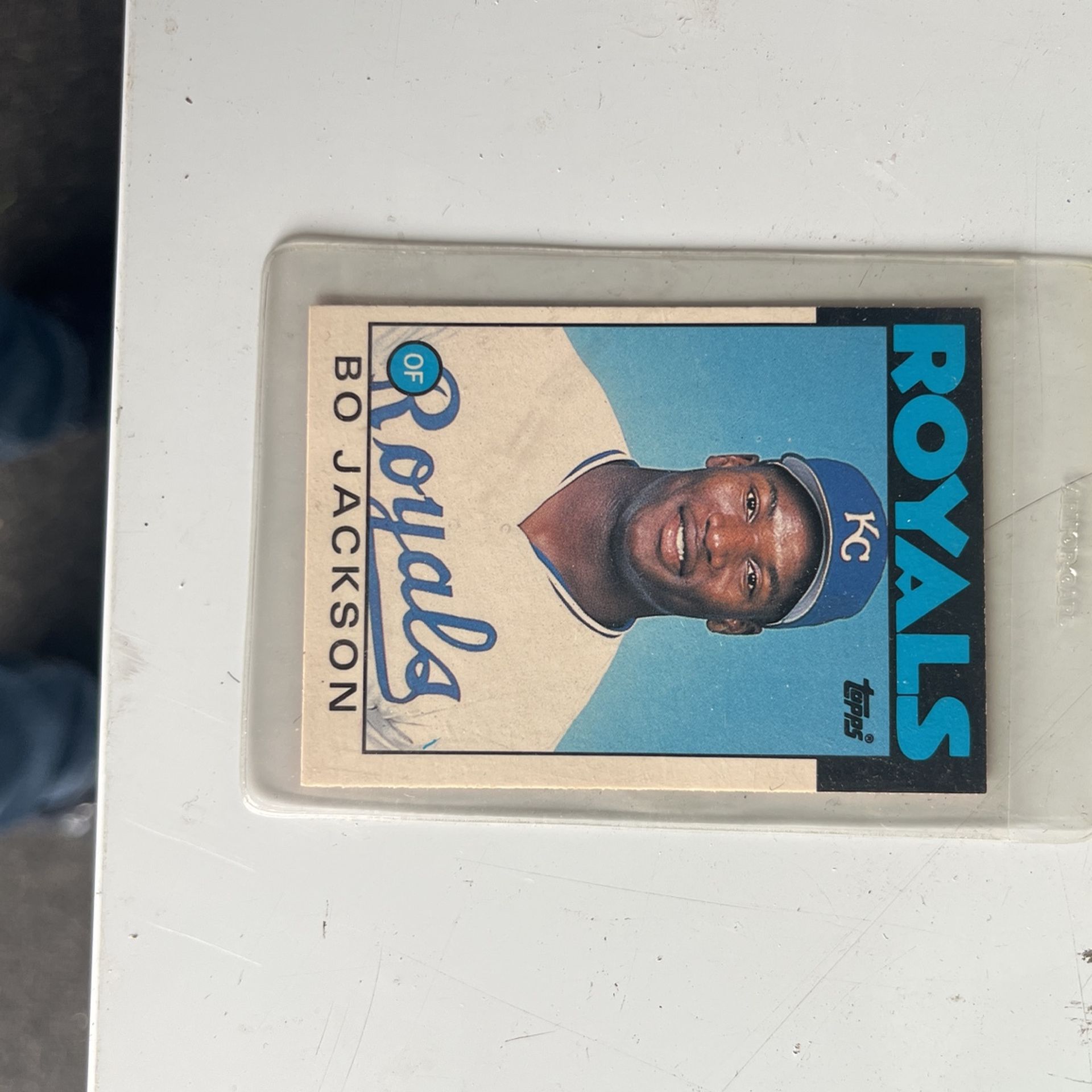 1986 Tops Traded Bo Jackson Rookie Card