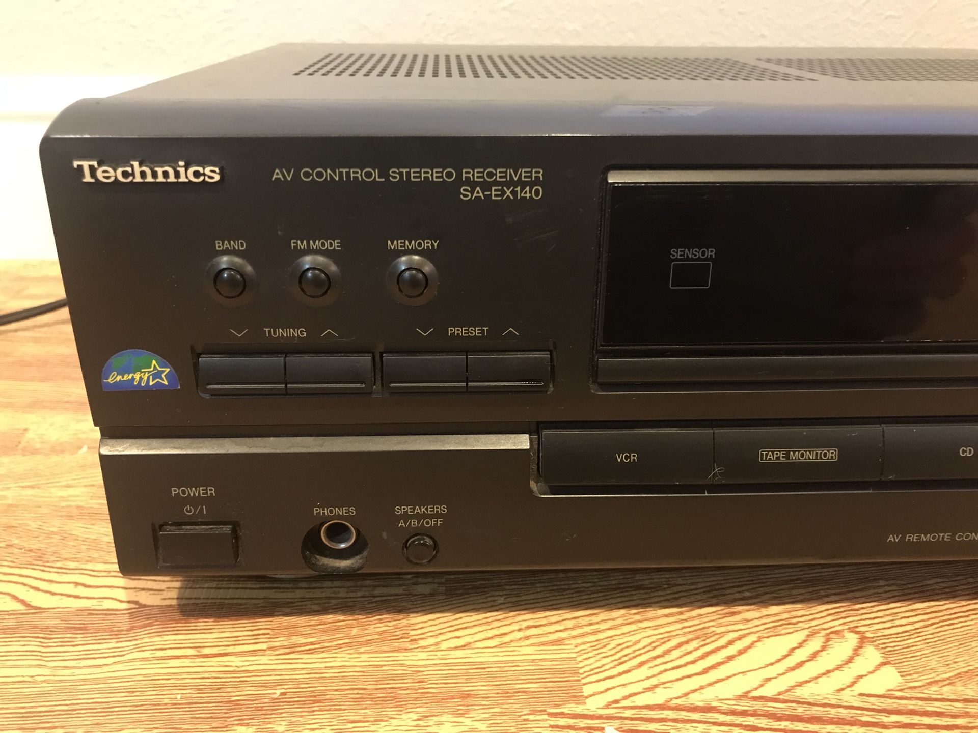 Technics AV Control Stereo Receiver: SA-EX140