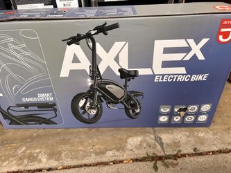 Jetson Adult Axle X 12” Step Over Electric Folding Bike 