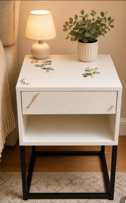 Beautiful unique night stand/side table