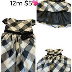 Carters Dress 👗 Great Condition Baby Girls Size 12m 💖💖💖M4