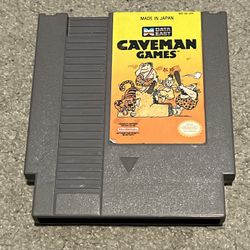 Caveman Games (Nintendo Entertainment System, 1990) NES Cartridge Only Tested