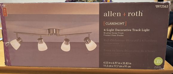 New In Box - Allen Roth Track Light Set