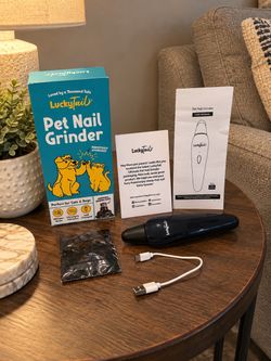 New silent pet nail grinder