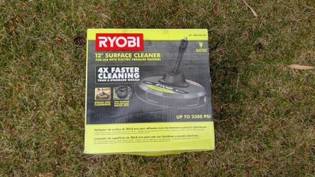 Ryobi 12" Pressure Washer Surface Cleaner 2300 PSI – Like New in Box