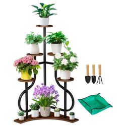 5-Tier Corner Plant Stand（Jh2249G)