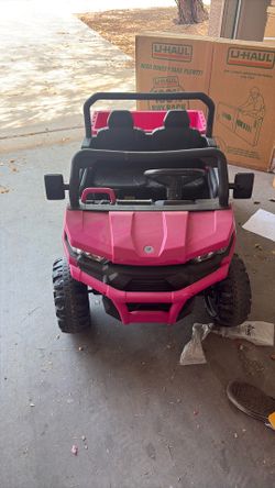 Kids *PINK* 2 seater jeep