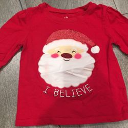 Christmas Long Sleeve Shirt 2T