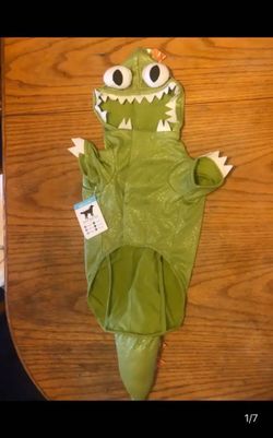 New Martha Pets Halloween Dragon Dog Costume Size L Tag Says 17”L