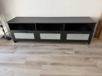 Ikea Black TV stand