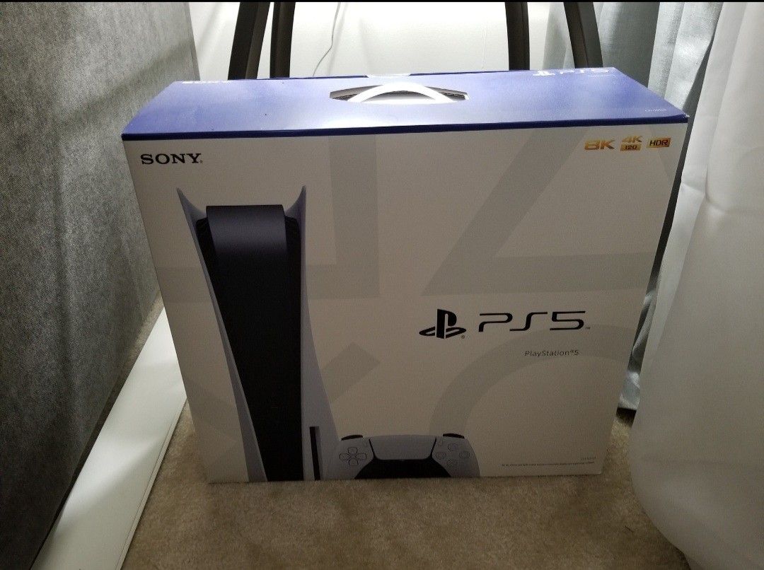 Play Station 5 Brand New In Box, Still Sealed.