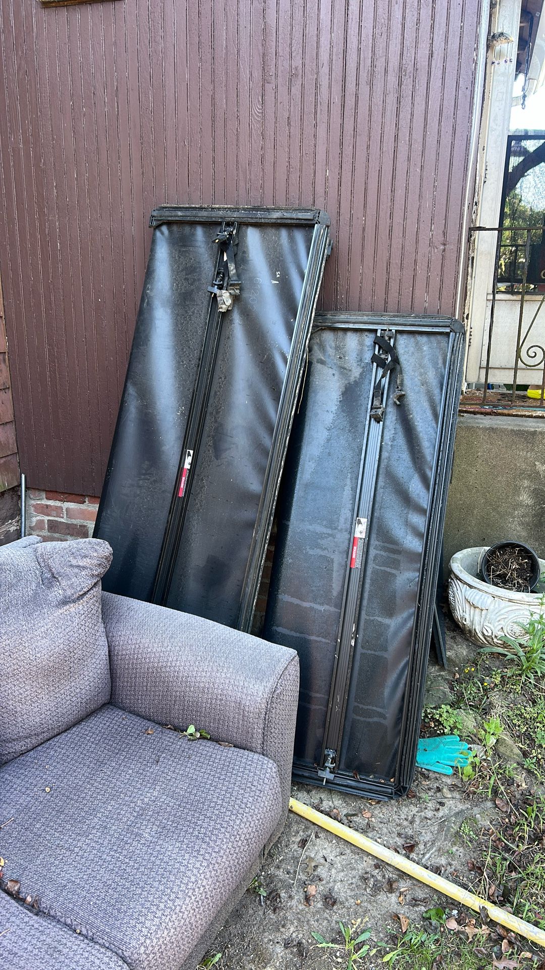 Two Covers For A Truck Bed