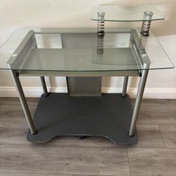 Glass Desk 