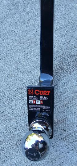CURT Trailer Hitch Ball Mount with 1-7/8" Ball - 3,500 lbs Capacity