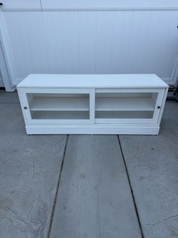HAVSTA TV unit with base, white (Entertainment Center)