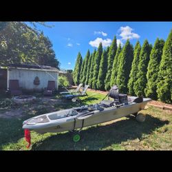 ACSEND 133X TOURNAMENT FISHING KAYAK. 