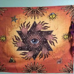 Sweet Star Tapestry Size 29" X 35" Only $15
