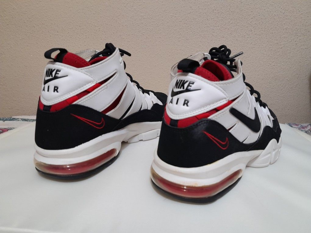 Mens Nike Air Trainer Max 2'94 312543 110 White/ Black/Red Size 12