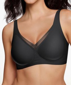ProKloud Wireless Triangle Bralettes for Women Plunge Unlined Unpadded Bras
No Underwire Comfortable Everyday Tshirt Bra