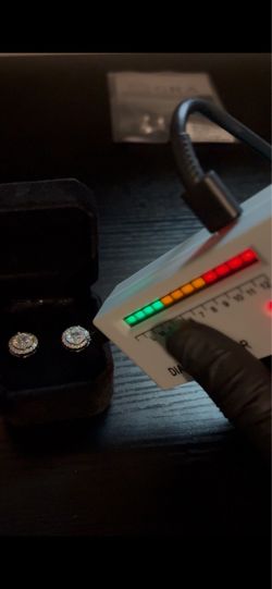 VVS1 Moissanite earrings