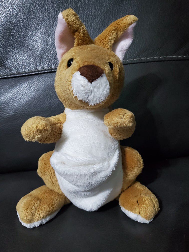 Ganz Webkinz Kangaroo HM180 Brown 9" Plush Stuffed Animal - No Code