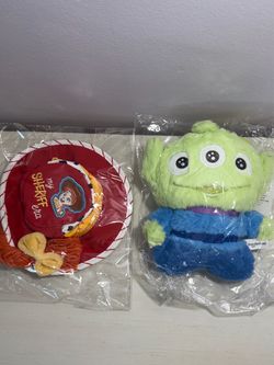 Disney Pixar Toy Story Alien Plush and Jessie Hat Set
