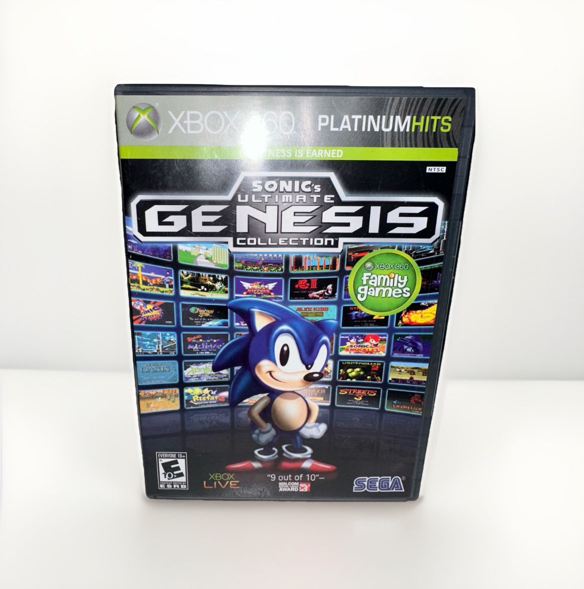 Sonic Ultimate Genesis Collection Xbox 360, 2009, Complete with Manual