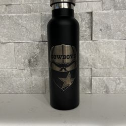 Cowboys Stainless Steel Water Bottle 