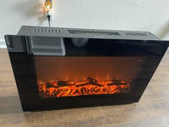 Wall Mounted Electronic Fire Place