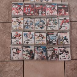 Sony PlayStation 3 Sports Games $10 Each 2 For $16