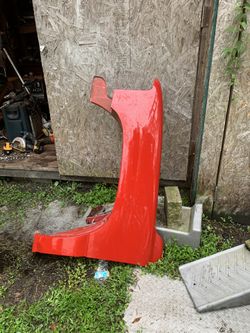 Red fender