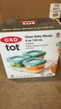 Oxo tot glass baby containers