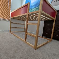 Ikea Kura Reversible Twin/Loft Bed w/ Cover