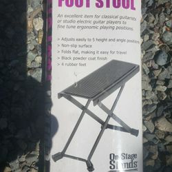 Guitar Foot Stool