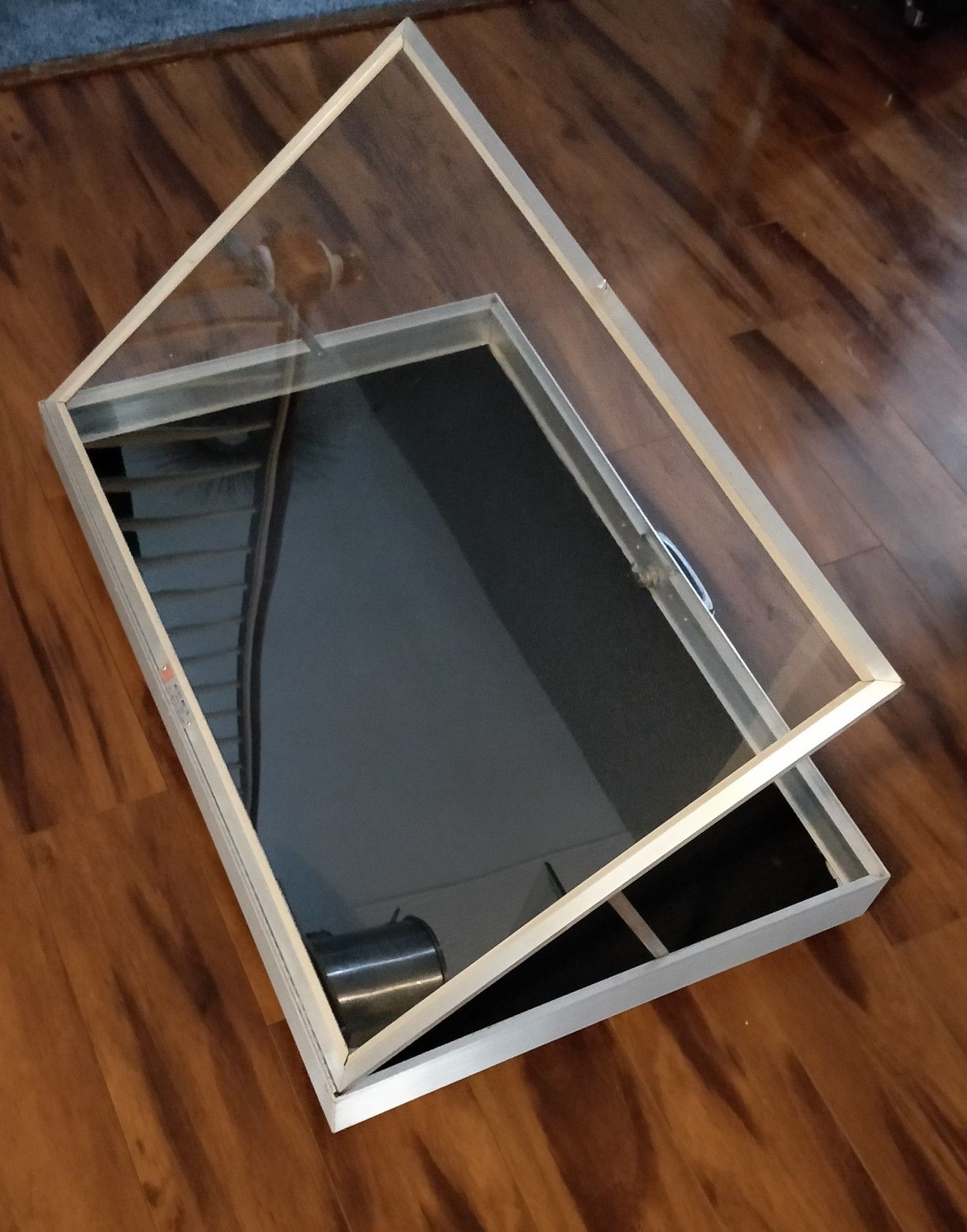 Vintage Allstate MFG Co locking jewelry display case