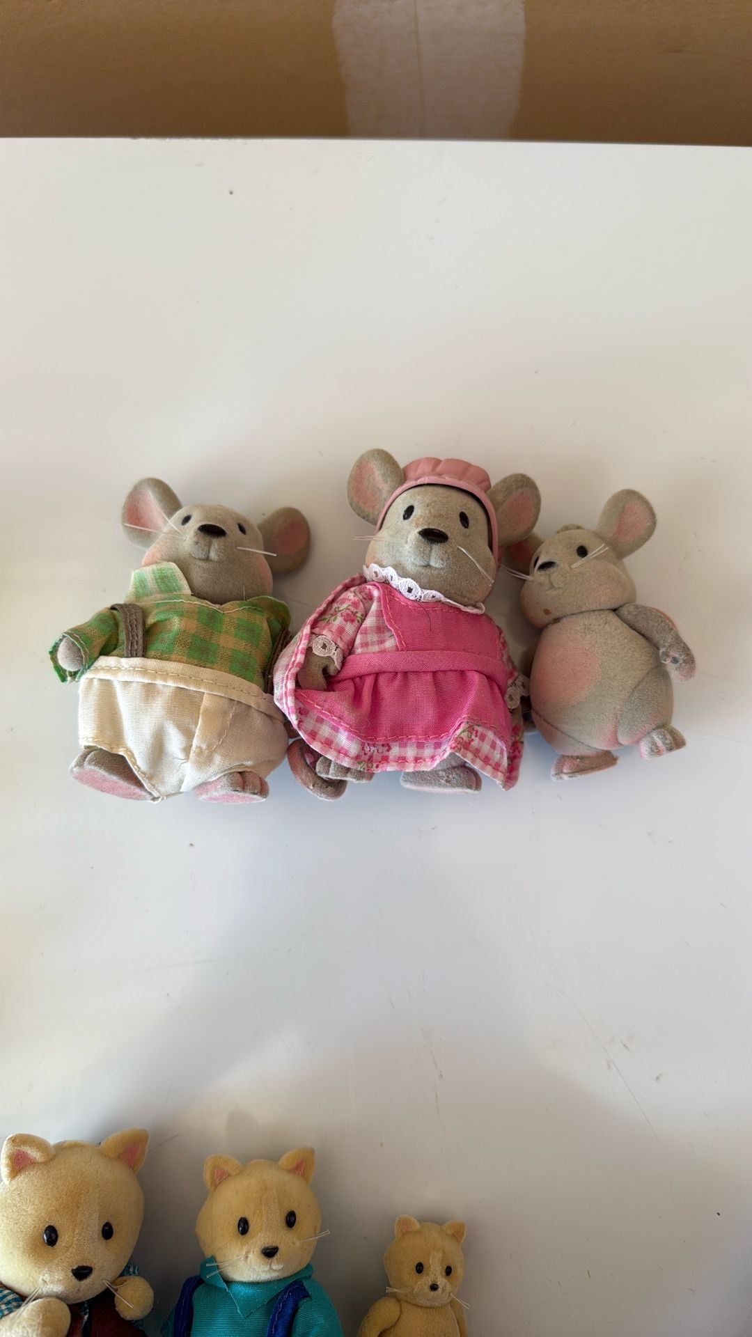 Woodsy Curly Tail Mice Family 3