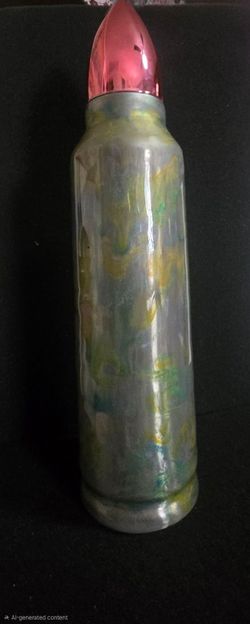 Tumbler handmade resin stainless steel
