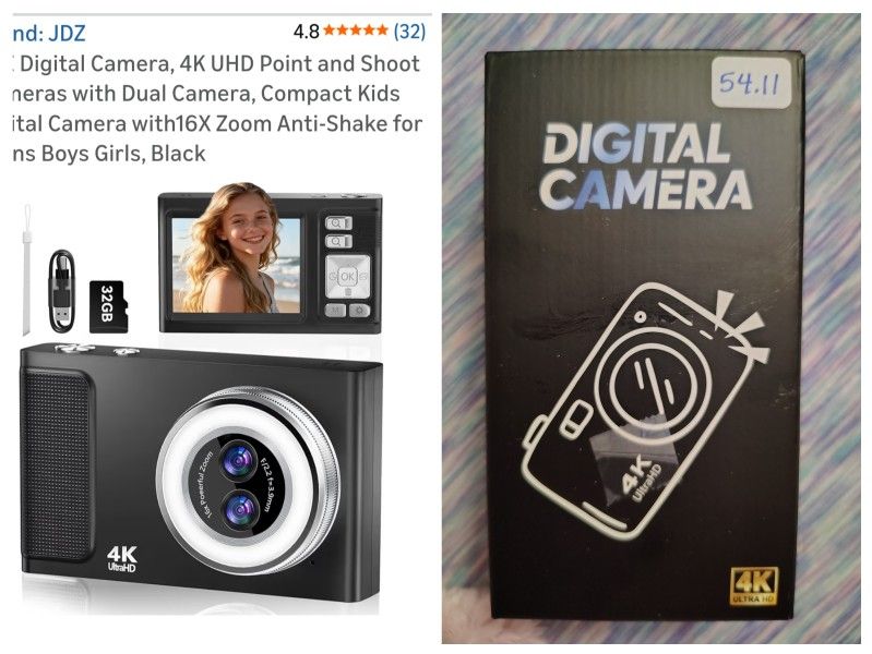 Brand New, Never Opened Digital Camera