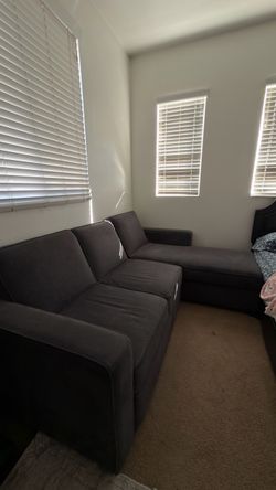 Couch storage bed