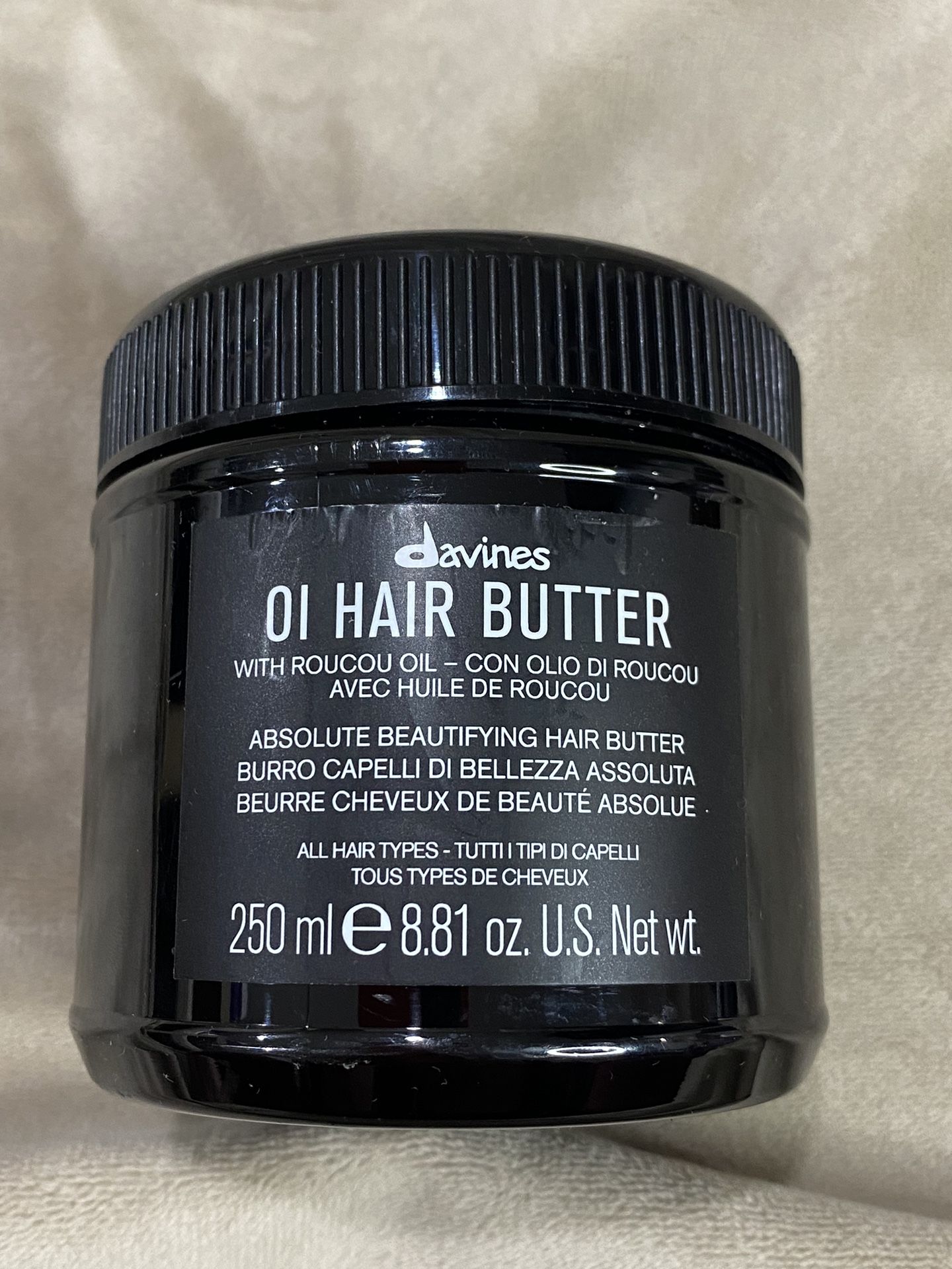 Davines OI Hair Butter, Nourish And Hydrate, Gently Moisturize And Control Frizz