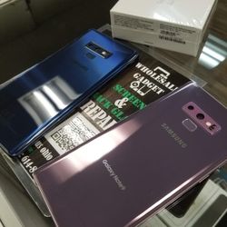 Samsung note 9 unlocked PLUS free warranty 