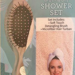 Relax Hair Spa Brush & Dry Shower Set
