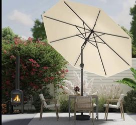 🌴 Brand New 9 ft Outdoor Patio Umbrella – $35 FIRM 🌞 NO B A S E ( I sell New base for $30 ) ✨ Perfect Shade Solution for Backyard, Poolside, or Bea