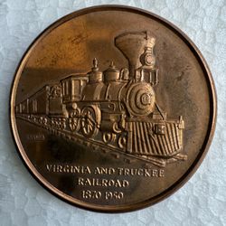 Virginia and Truckee Railroad Commemorative Coin 