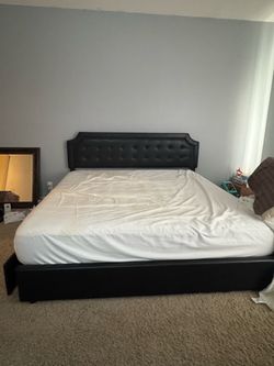 King size bed frame  only
