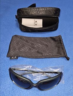 Brand New Women's Oakley WILDRYE Sunglasses 9(contact info removed) Satin Green with Prizm Polarized Lenses