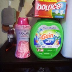 Laundry Detergent, Sheets And Softener