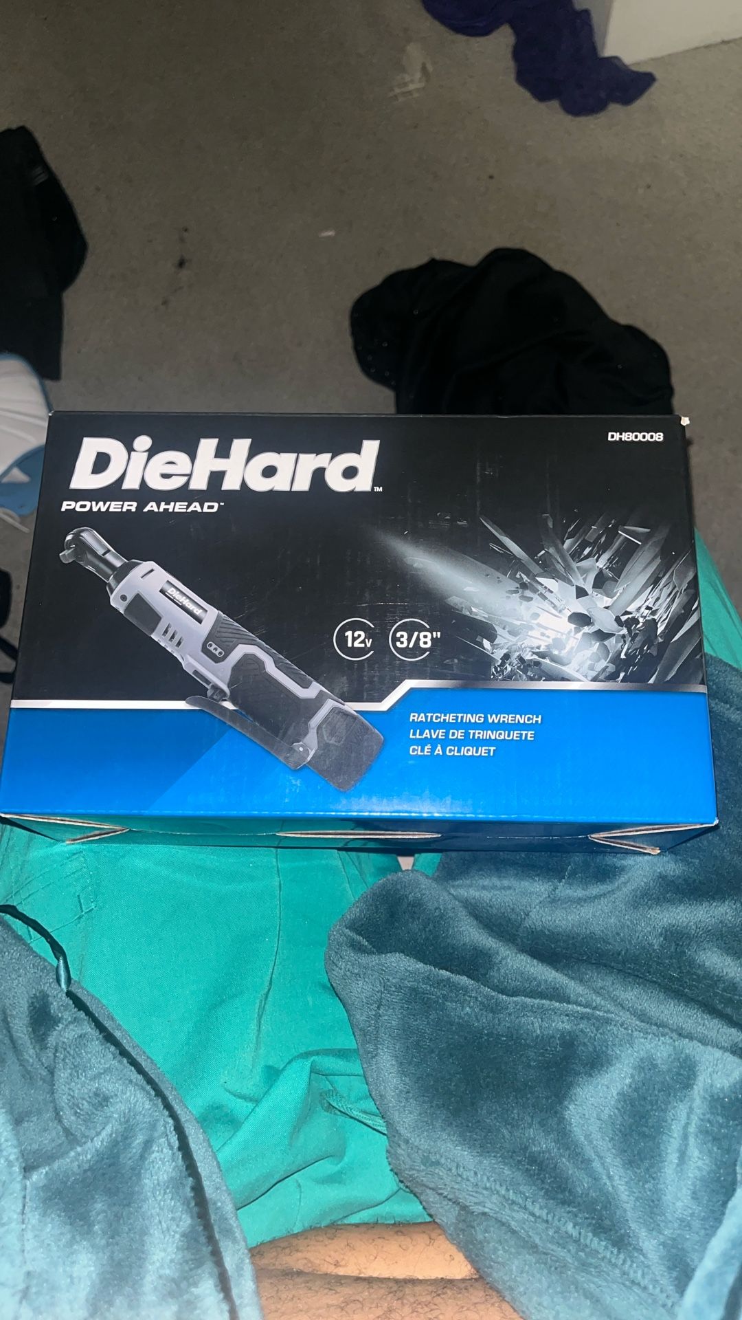 Diehard Power Ratcheting Wrench & Tire Inflator