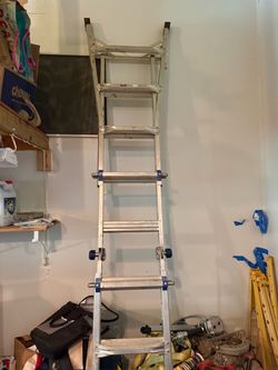 Aluminum Multi-Position Folding Ladder